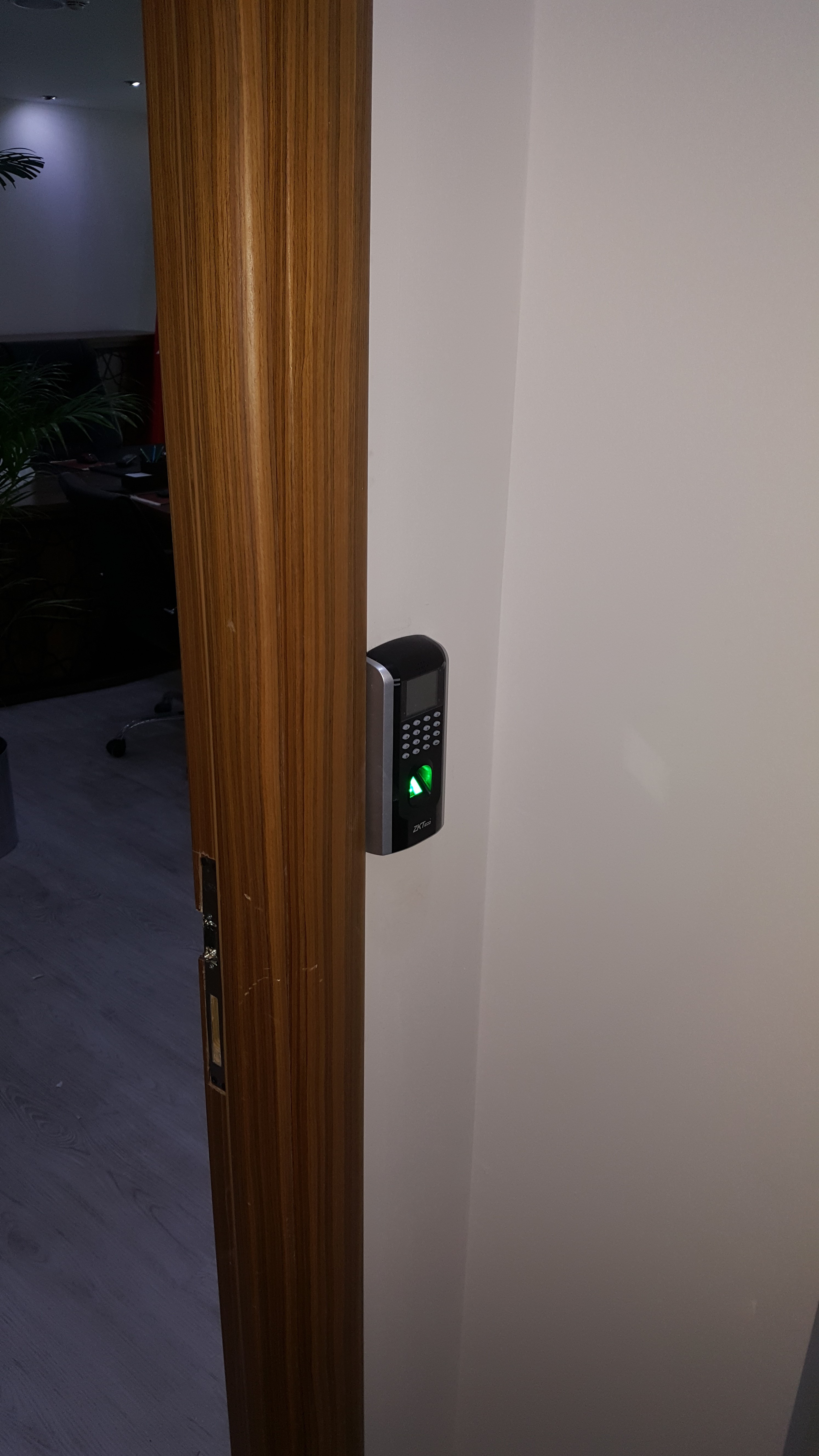 SF200-ID Parmak İzi Sistemi Montaj Görüntüleri